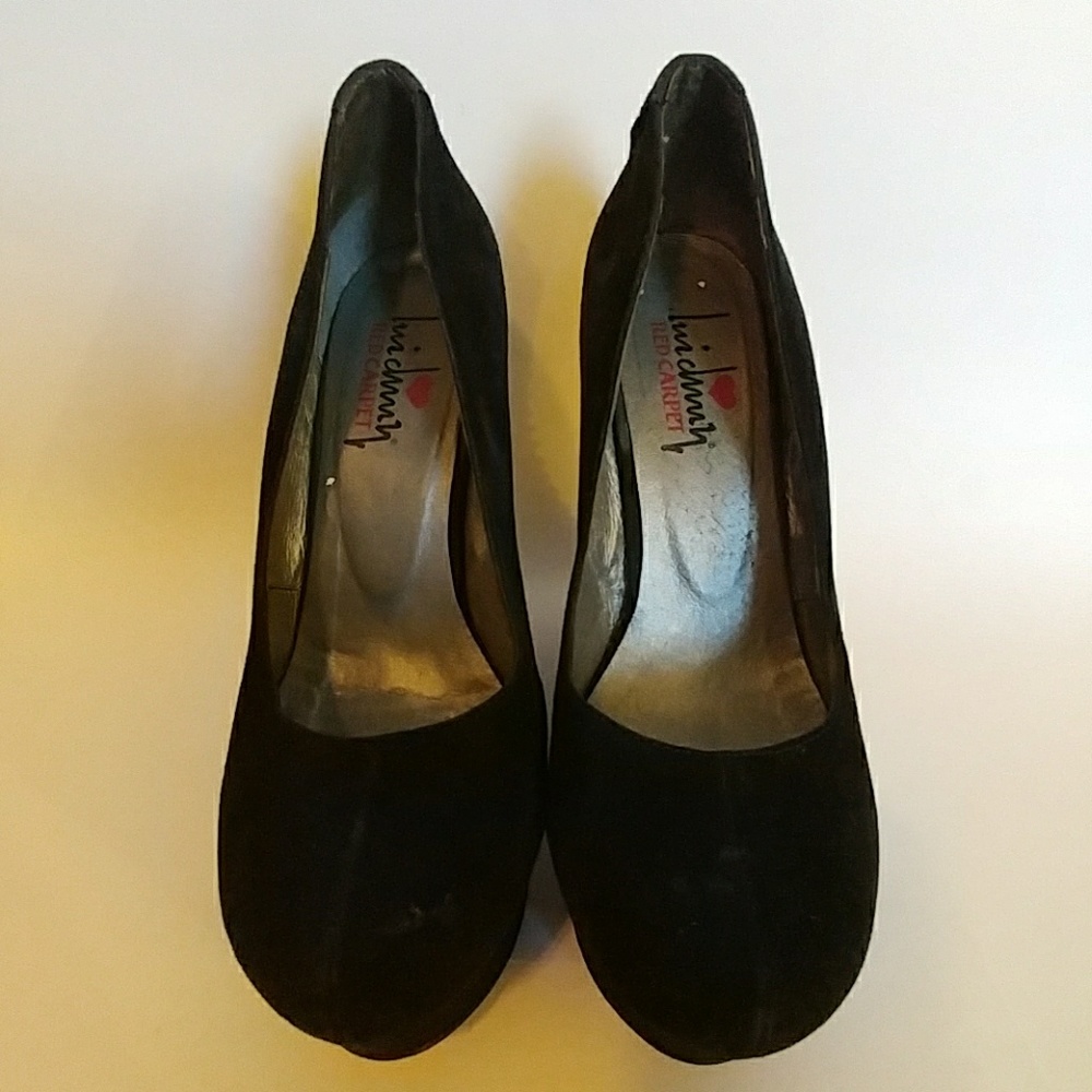 Elegant Black Wedge Shoes - Picture 5 of 5